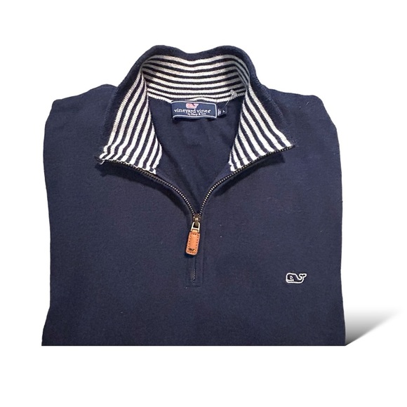 Vineyard Vines Other - Vineyard Vines Cotton 1/4 Zip Sweater
